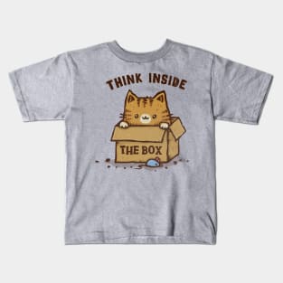 Think Inside The Box Kids T-Shirt